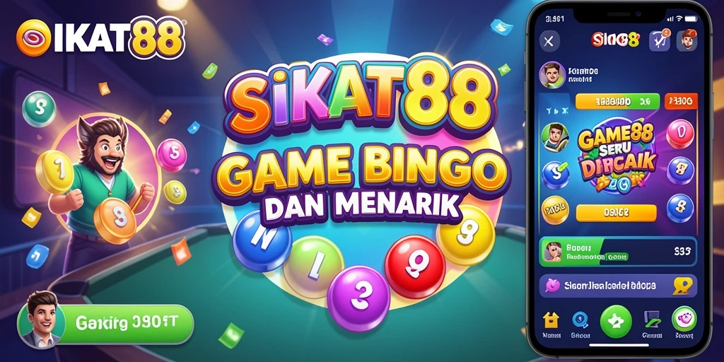 Tampilan menarik dari gameplay Bingo SIKAT88 yang seru.